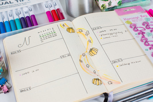 Hvordan komme i gang med bullet journaling 🖋