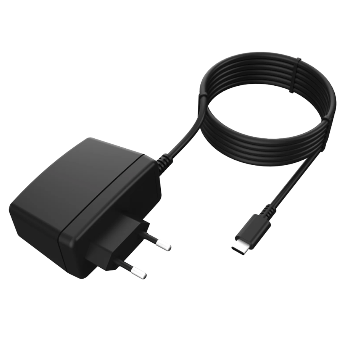 Raspberry Pi 4 Strømforsyning USB-C 5.1V 3A