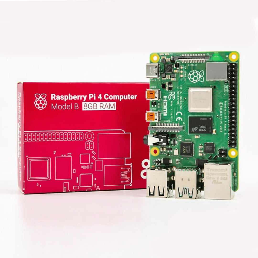 Raspberry Pi 4 Model B 8GB - Startpakke med sensor og gamingkit