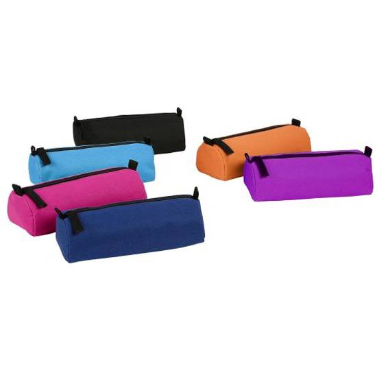 Viquel Praktisk enkelt pennal med stor lomme ‑ Turkis