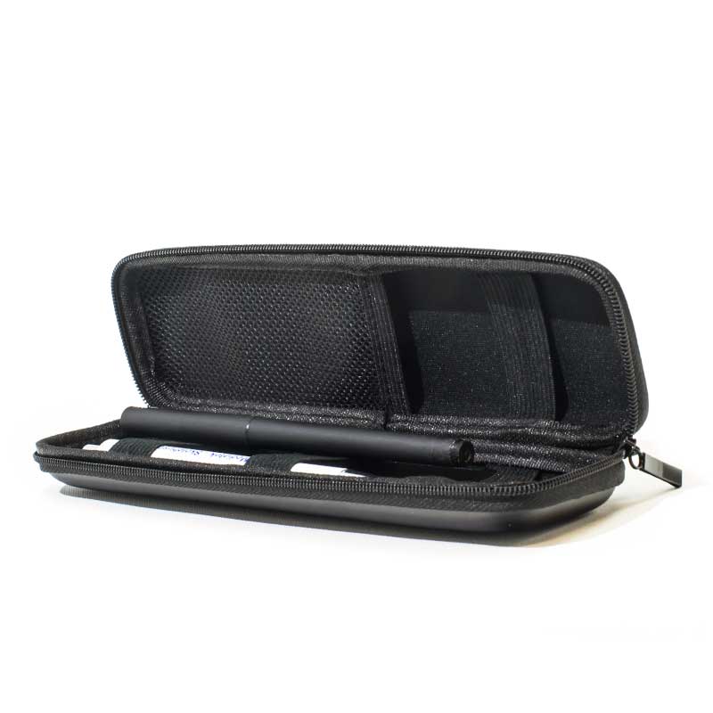 Praktisk elegant lite pennal ‑ Sort