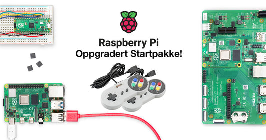 Den Ultimate Raspberry Pi 4 Startpakke🚀