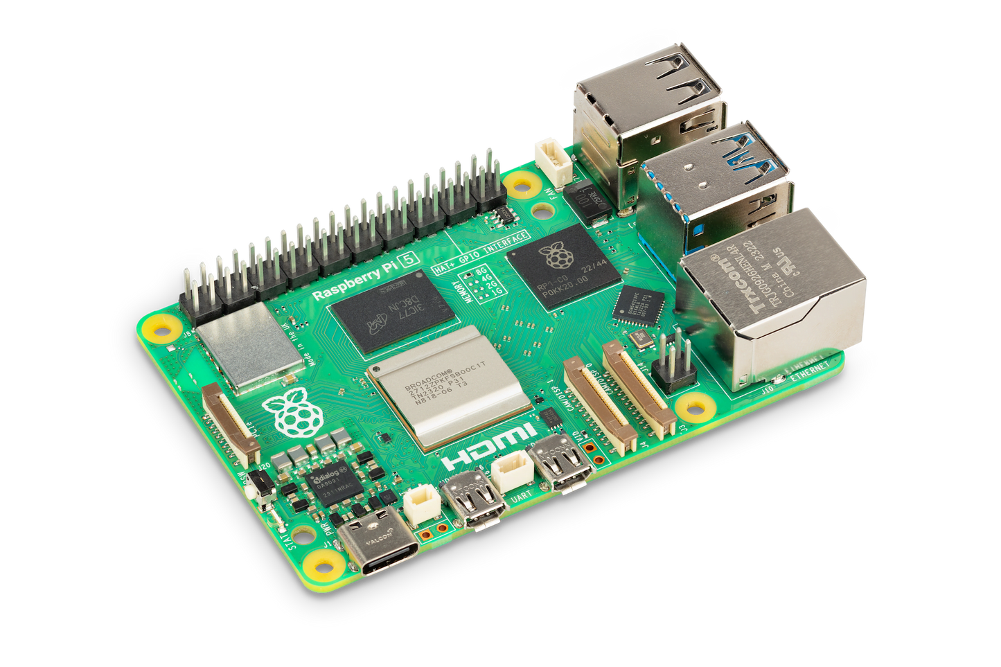 Raspberry Pi 5 - 8GB enkortsmaskin