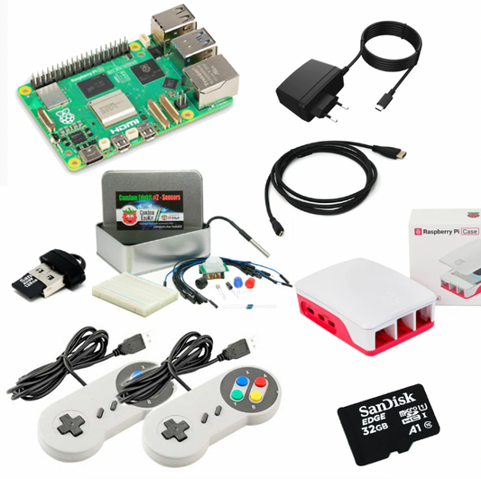 Raspberry Pi 5 8GB Startpakke Stor