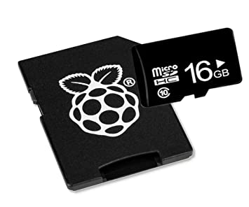 Raspberry Pi MicroSD kort med Raspberry Pi OS (16GB eller 32GB)