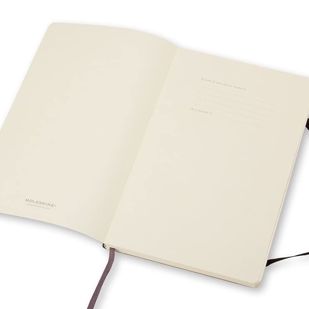 Moleskine Soft XL Plain Notatbok ‑ Sort