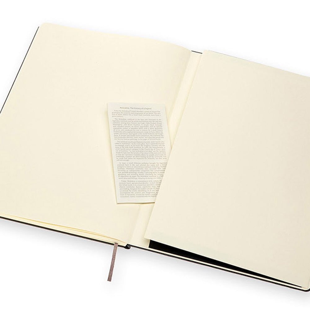 Moleskine Soft XL Plain Notatbok ‑ Sort