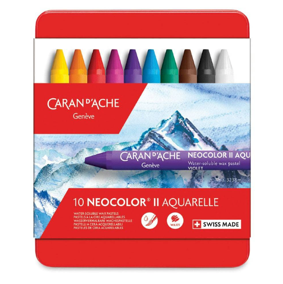 Caran d'Ache Neocolor II ‑ Voks pasteller Akvarell