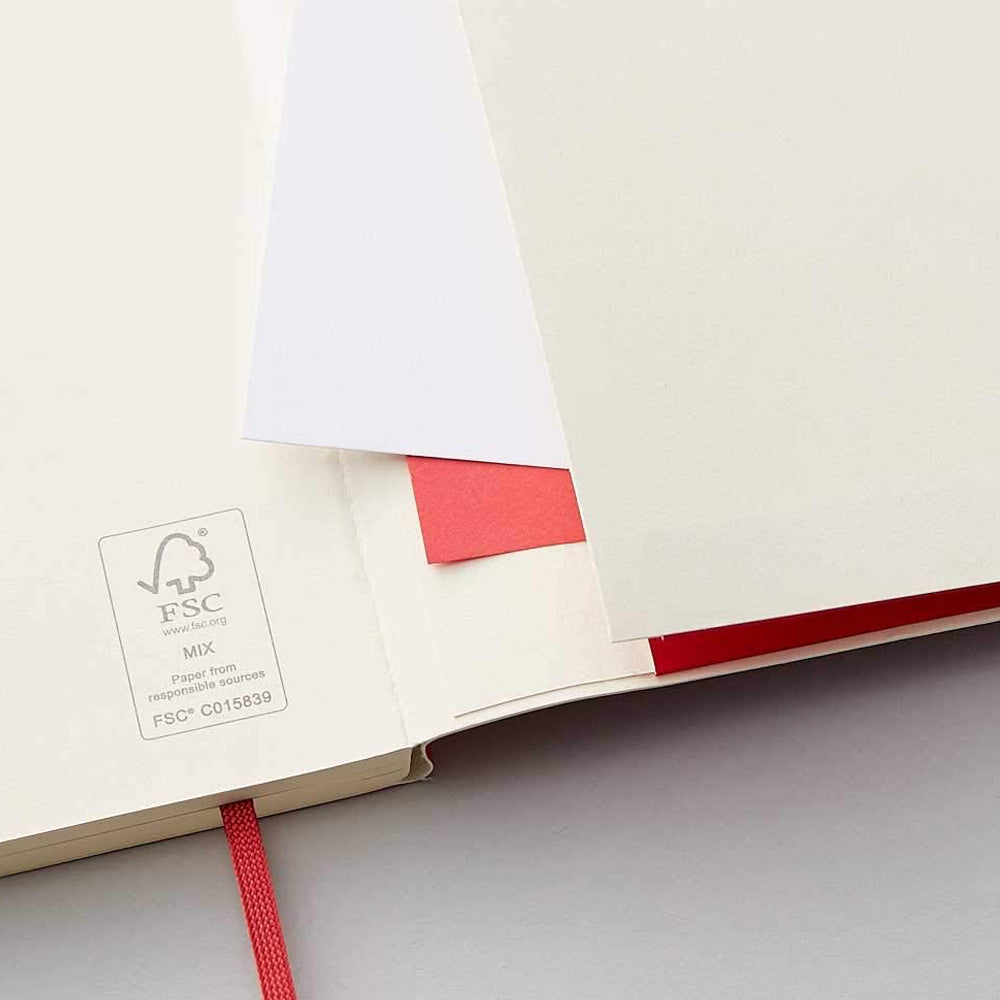 Moleskine Soft XL Dotted Notatbok - Rød