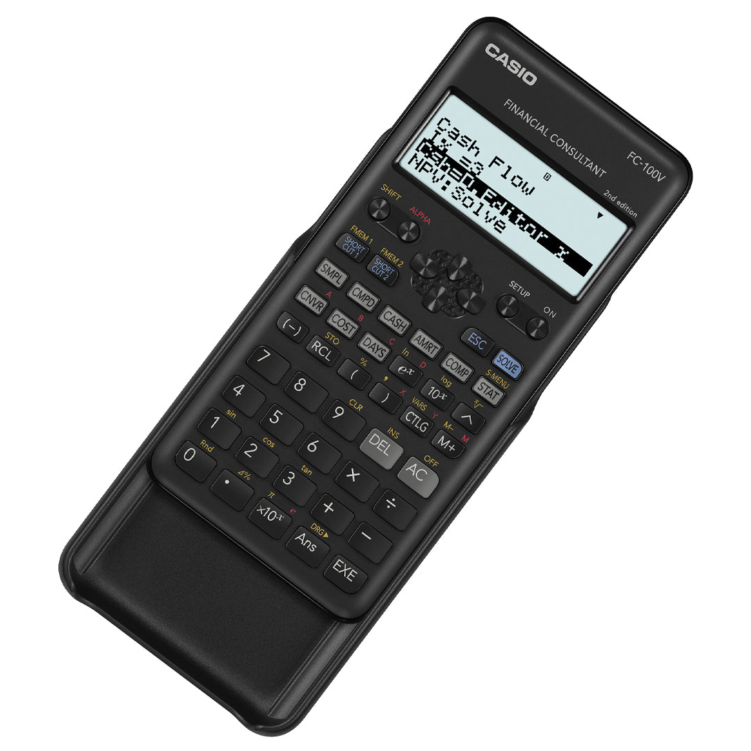 Casio FC-100V Finanskalkulator - Second Edition