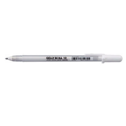 Sakura Gelly Roll Hvit Penn - Ass. tykkelser