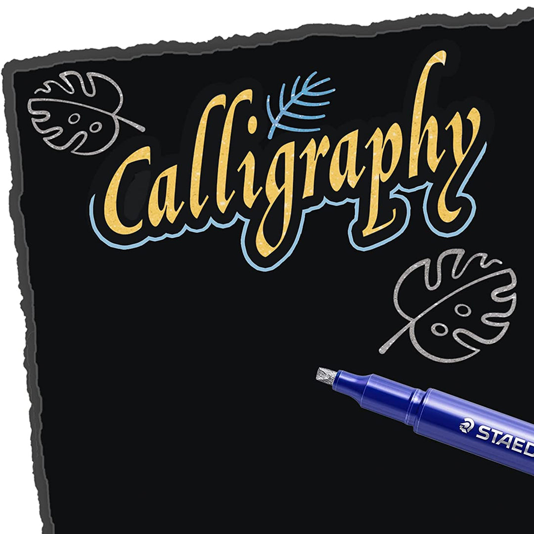 Staedtler Kalligrafipenner - 10 Metallfarger