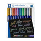 Staedtler Kalligrafipenner - 10 Metallfarger