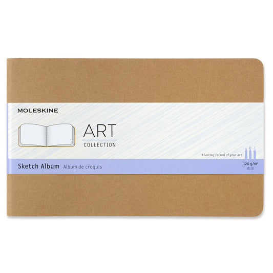 Moleskine Art Sketch Album Plain Large ‑ Brun
