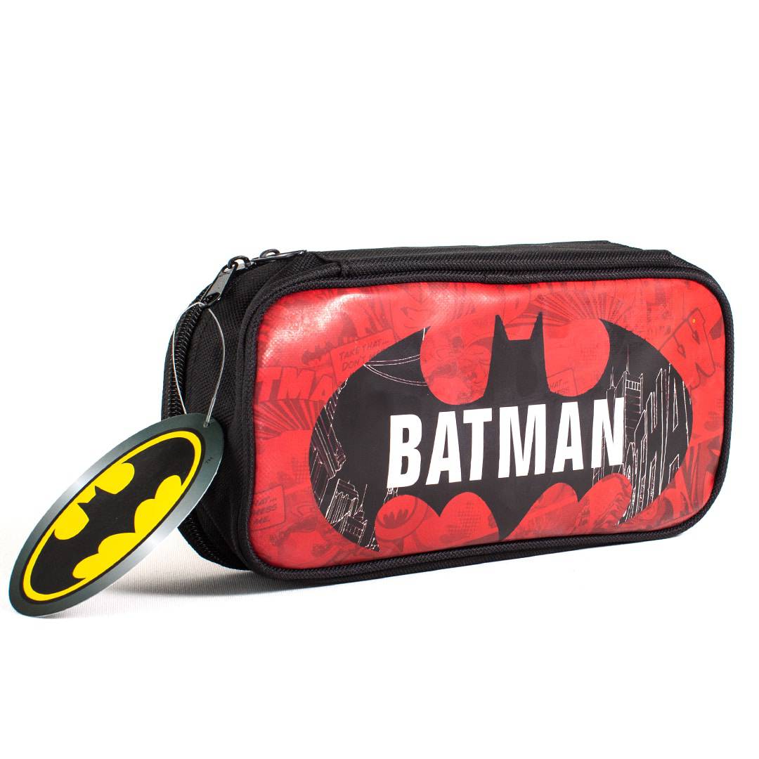 Batman ‑ Stilig enkelt pennal rødt
