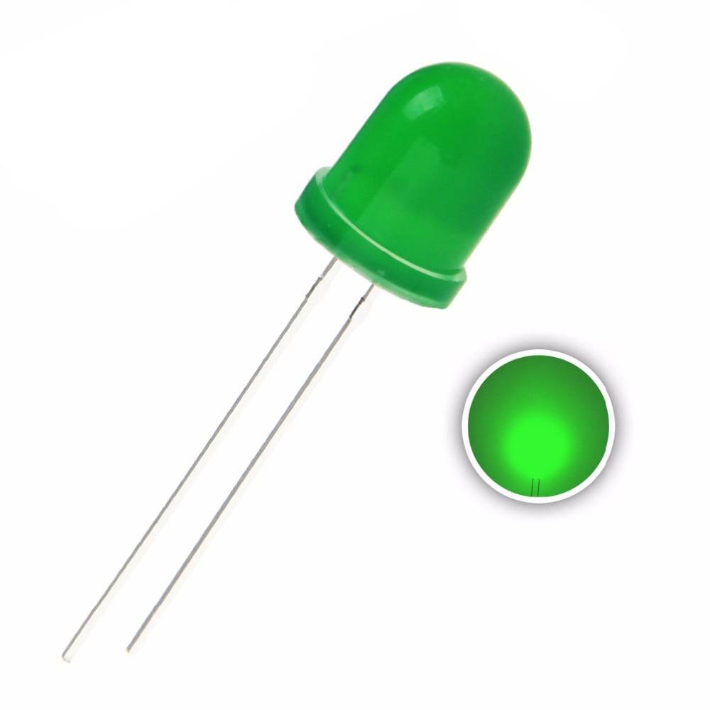 Super:bit tilbehør - Grønne LED lys ‑ Pakke med 40 stk.