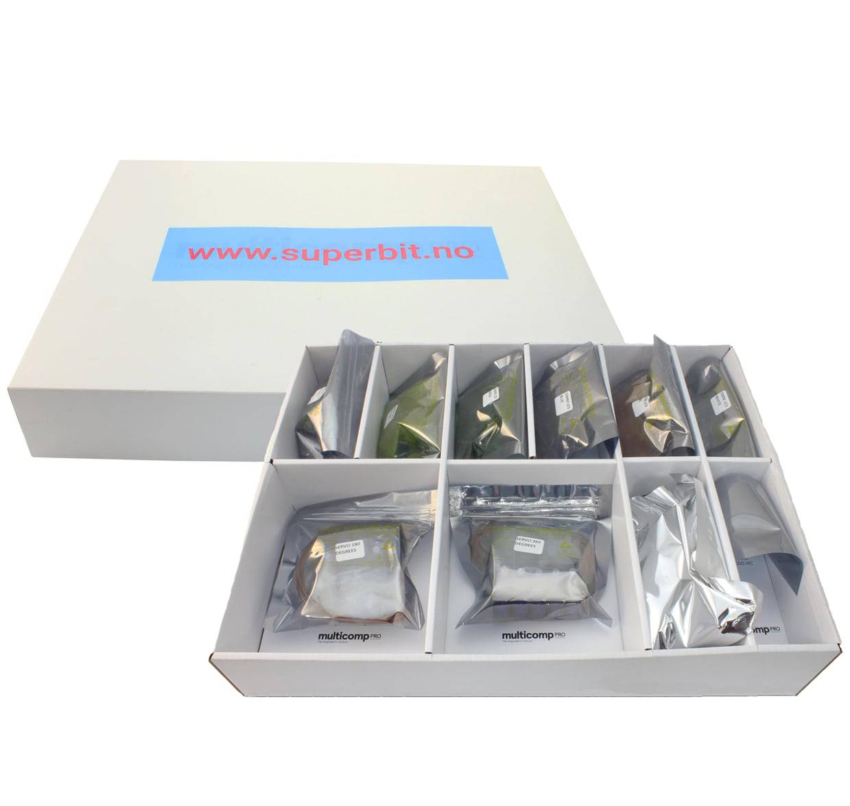Super:bit Komponent Kit tilbehørspakke
