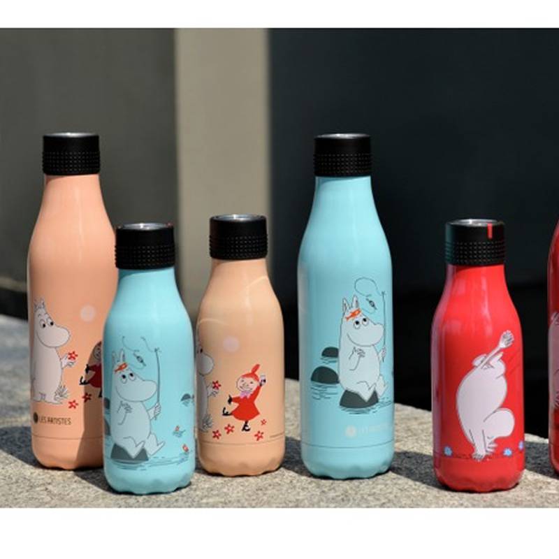 Mummi drikkeflaske - Mummi står på hodet ‑ Rød 500ml