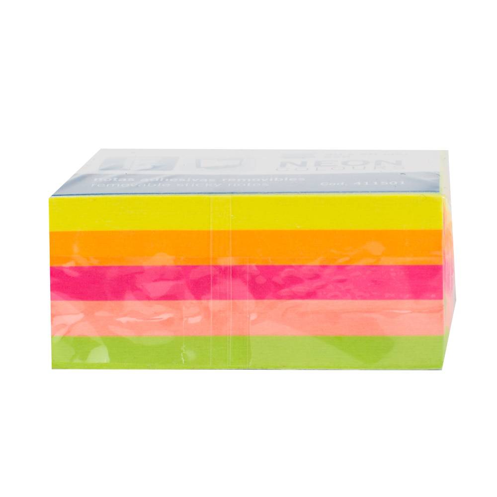 Milan Sticky Notes Mini 50 x 50mm ‑ Neonfarger    