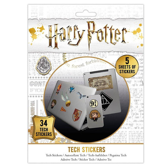 Harry Potter ‑ 34 Originale Tech klistremerker