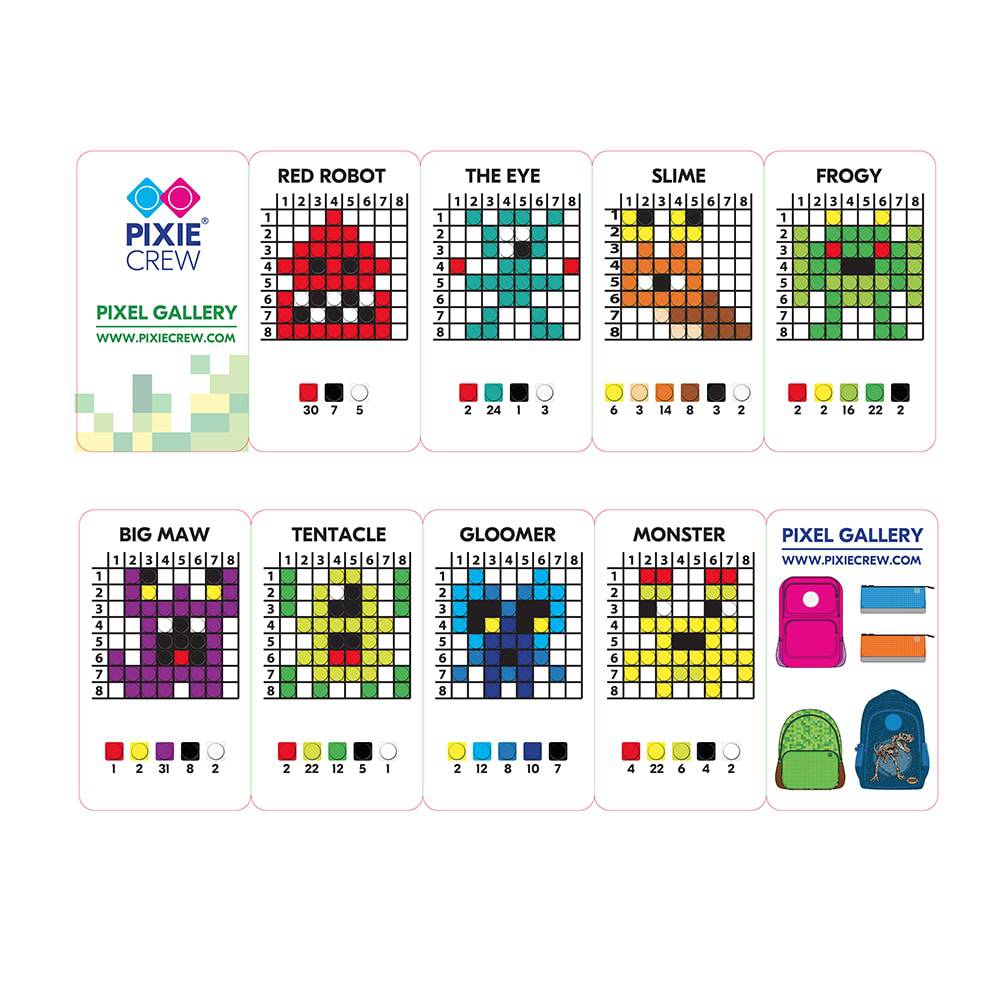 PIXIE CREW 250 Pixler ‑ Monsterpakke
