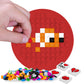 PIXIE CREW Mosaikkpanel med tape ‑ Rød sirkel