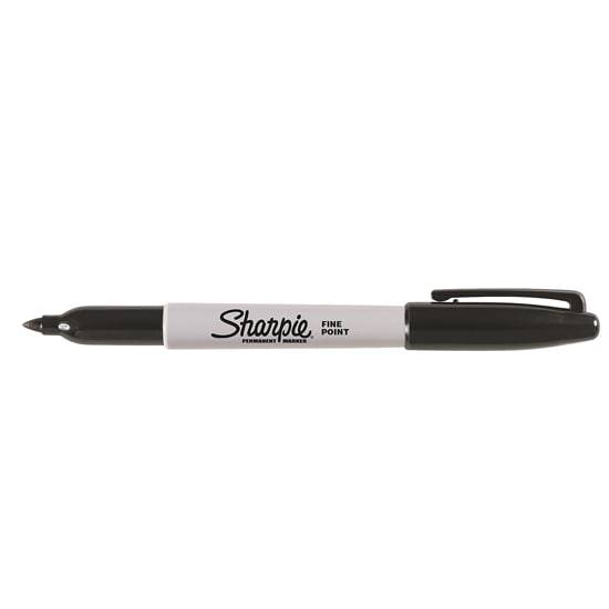 Sharpie Markeringstusj med dobbel tupp ‑ Sort