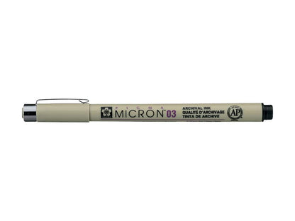 Sakura Pigma Micron 03 Sort