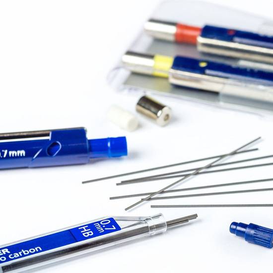 Staedtler Mars Micro Bly til Trykkeblyant 0,7mm HB (12 stifter) 