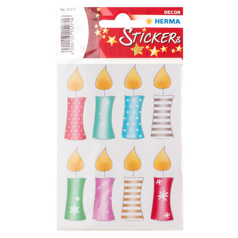 Herma Klistremerker ‑ Julelys