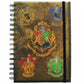 Harry Potter ‑ Hogwarts og de 4 hus Notatbok ‑ A5 Premium
