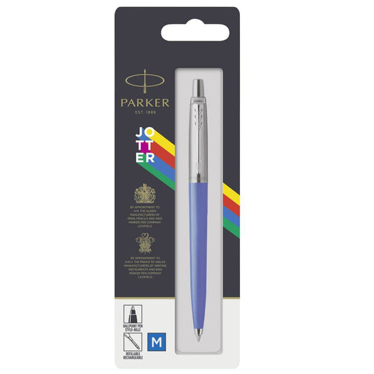 Parker Pen Jotter Original ‑ Blå og stål med blått blekk 