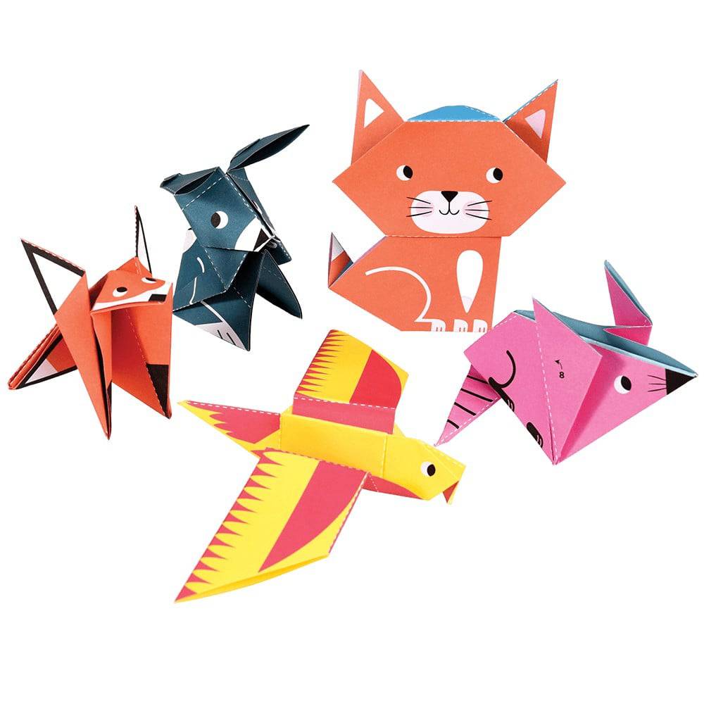 Rex London Origami ‑ Papirlek Snille Dyr
