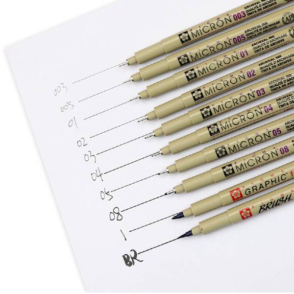 Sakura Pigma Micron 03 Sort