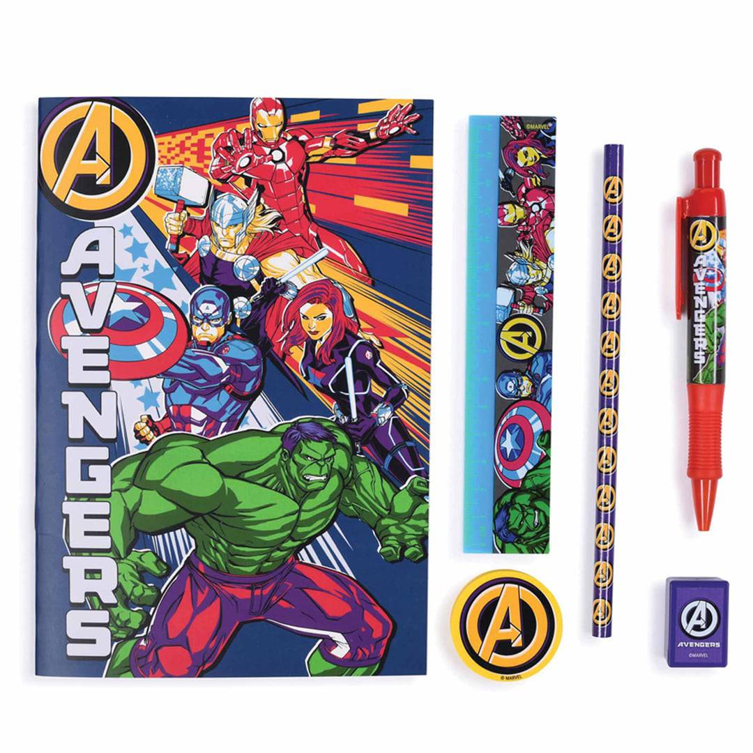 Avengers ‑  Skrivesett ‑ Pennal, blyant, penn mm