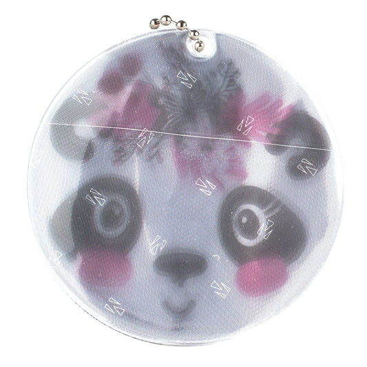 Tinka refleks til skolesekken ‑ Søt panda med ekstra sterkt lys  