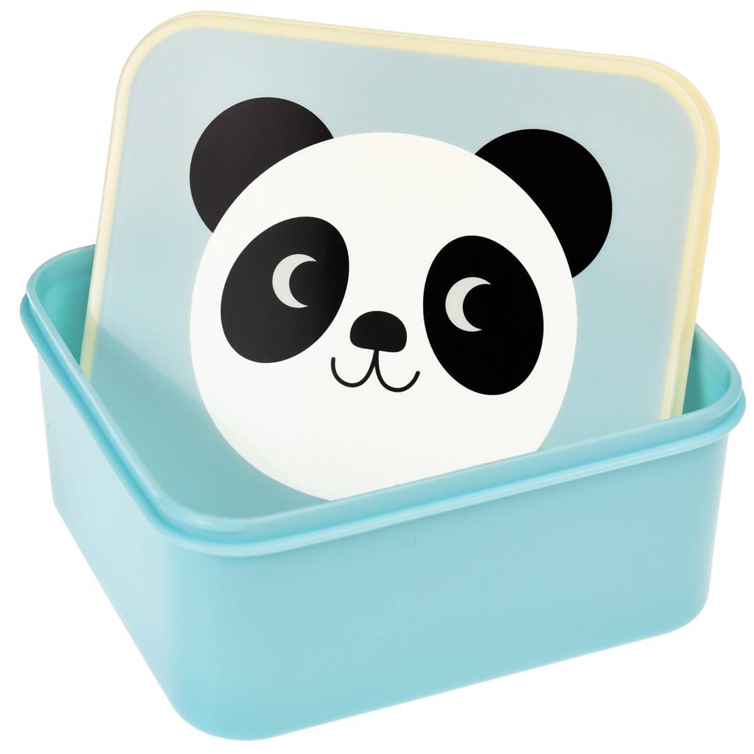 Rex London Matboks ‑ Lyseblå med panda