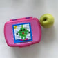 PIXIE CREW Mosaikkpanel med tape ‑ Rosa firkant 