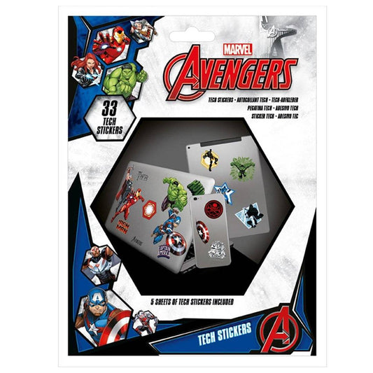 Marvel Avengers ‑ 33 Originale Tech klistremerker