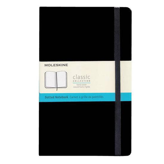 Moleskine Soft Large Dotted Notatbok ‑ Sort