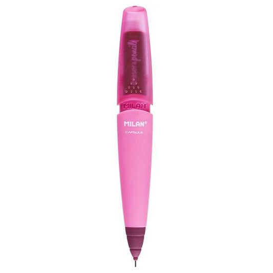 Milan Capsule Trykkblyant med visk ‑ Rosa 0,7mm