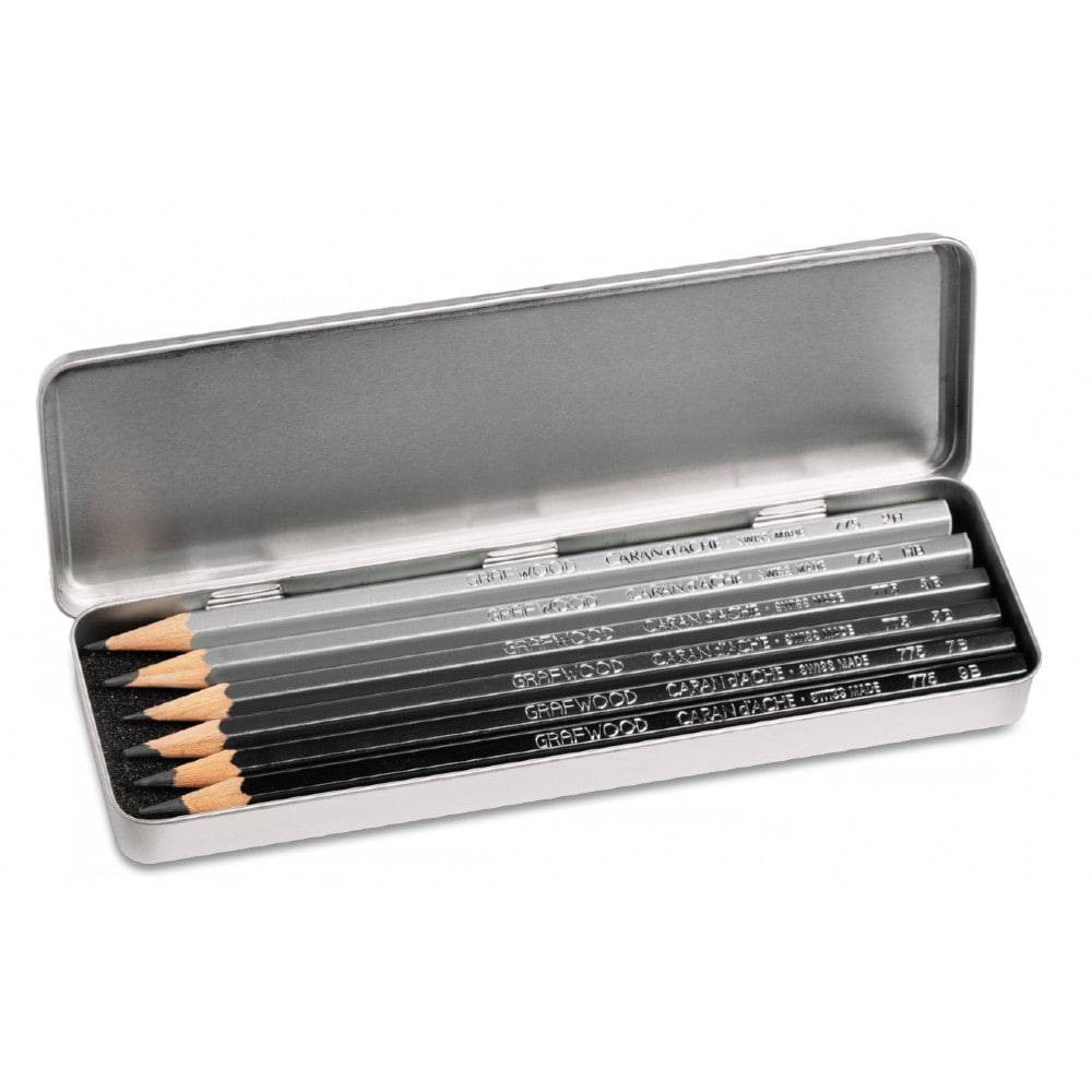 Caran d'Ache Graphite Line ‑ 6 blyanter  