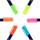 Tombow Fudenosuke Penselpenner ‑ 6 neonfarger