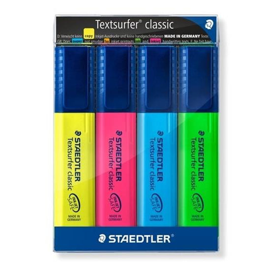 Staedtler Markeringstusjer 4 farger