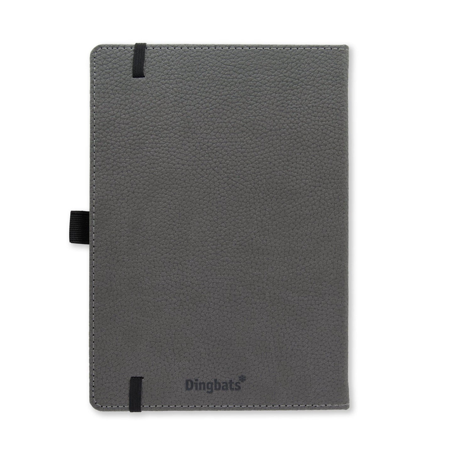 Dingbats* Wildlife A5+ Grey Elephant Notatbok ‑ Linjert