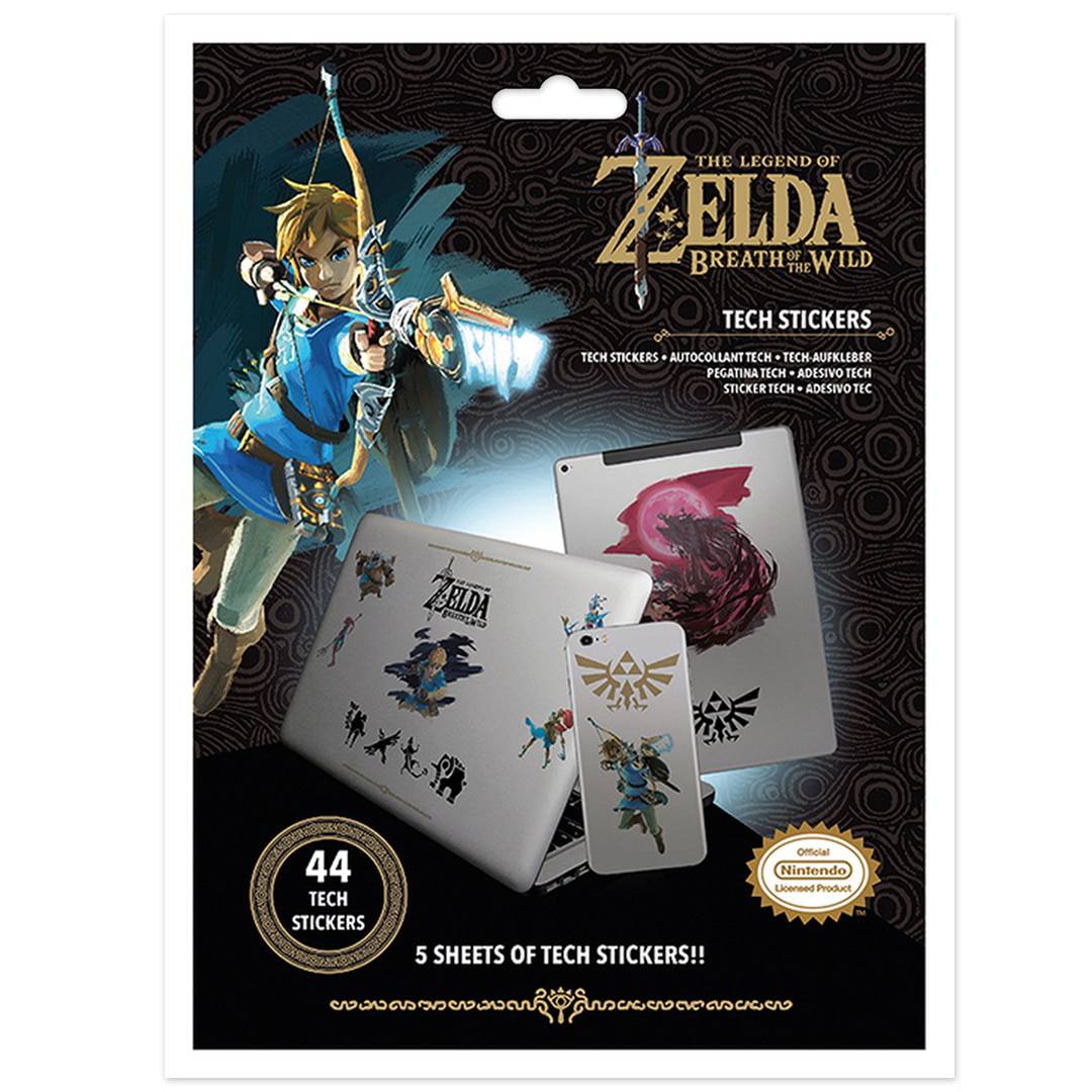 The Legend of Zelda ‑ 44 Originale Tech klistremerker