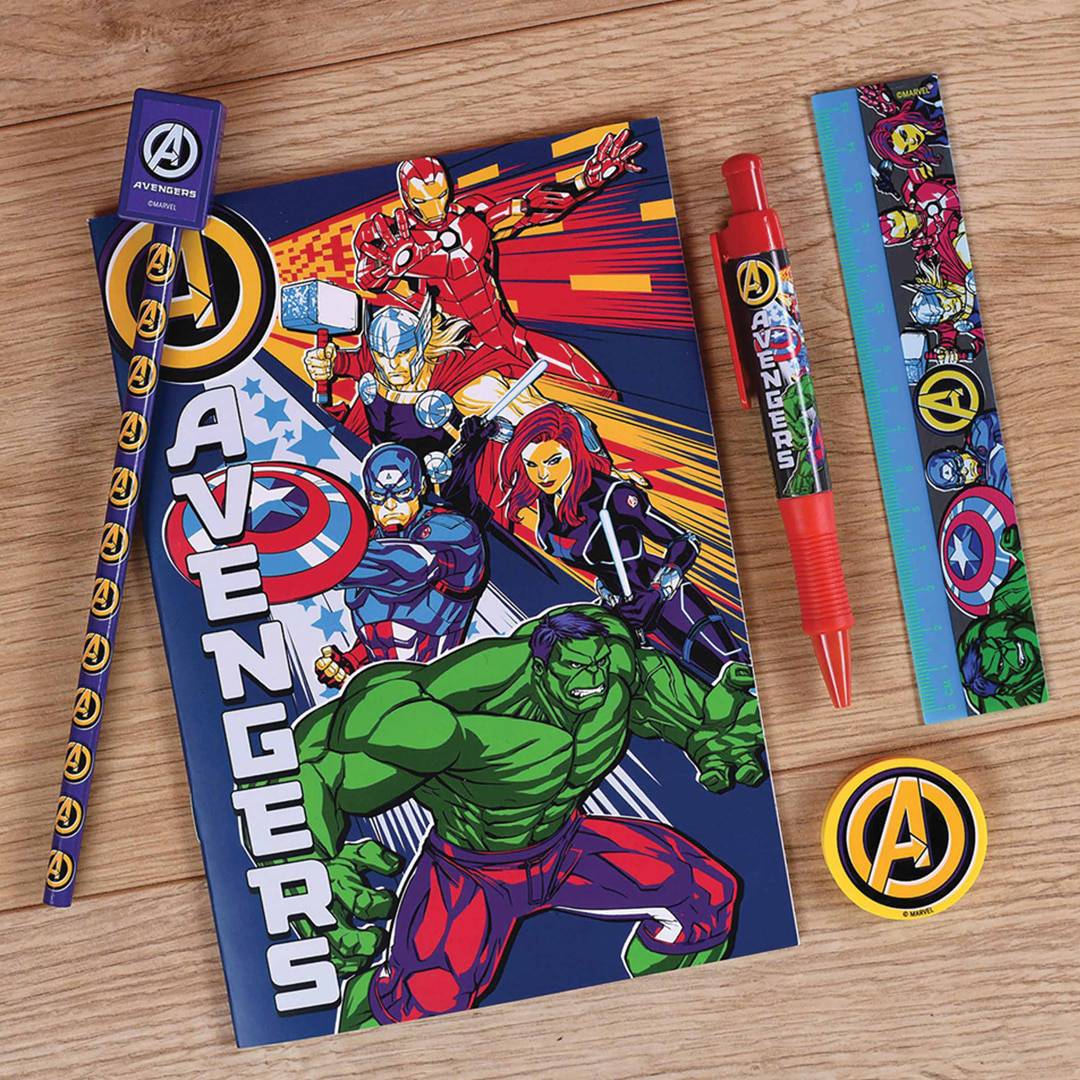 Avengers ‑  Skrivesett ‑ Pennal, blyant, penn mm