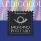 Fabriano akvarell postkortblokk 300g 20 ark - 10,5x14,8cm