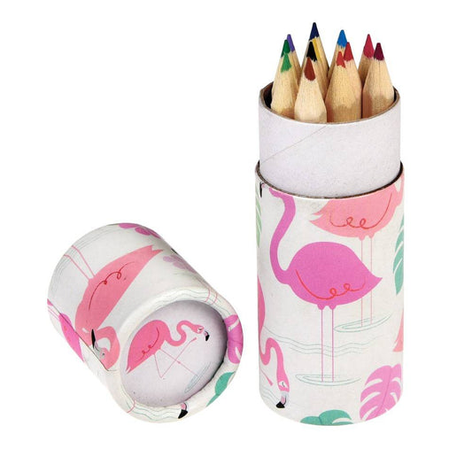 Rex London 12 Fargeblyanter i boks ‑ Fancy Flamingo