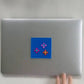PIXIE CREW Mosaikkpanel med tape ‑ Rød sirkel